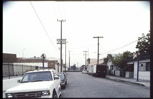 Industrial and residential buildings along East 18th Street, Griffith Avenue and East Washington Boulevard, Los Angeles, 2002