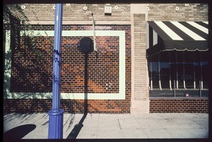 Industrial and residential buildings along Santa Monica Boulevard from North Formosa Avenue to North Detroit Street (north side), West Hollywood, 2003