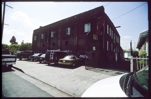 Commercial strip along Avalon Boulevard between East 40th Place and East Vernon Avanue, Los Angeles, 2004