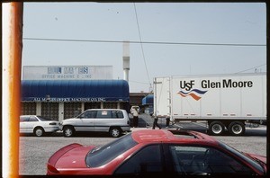 Industrial buildings around South Grand Avenue, South Olive Street, South Hill Street and South Broadway between West 22nd Street and West Adams Boulevard, Los Angeles, 2003