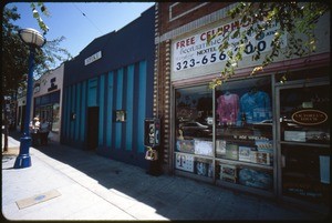 Storefronts around the Pleasure Chest, pawn shops, Russian and gay places, etc., West Hollywood, 2005