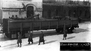 Armored train in Vladivostok