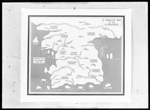 Complete map of the 8 provinces of Korea, adapted from Yoji Sungnam, 1455-1481