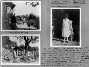 L. P. Bischoff photo album. Photos of USS Tutuila's stay in Ichang, September 8 - November 15, 1930