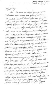 Sgt. Robert J. Rickett letters to his wife, from Korea, December 1945