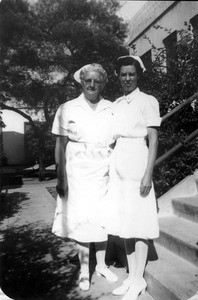 Saidee Pettus, nurse at Children's Home Society in Los Angeles