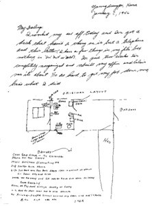 Sgt. Robert J. Rickett letters to his wife, from Korea, January 1946