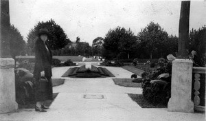 Alla Mae Moody in French Park in Shanghai