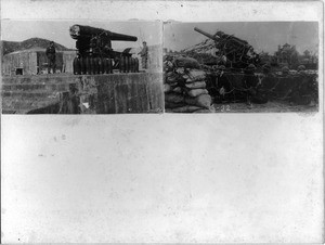 L. P. Bischoff photo album. Photos of the Japanese attack on Shanghai, 1932