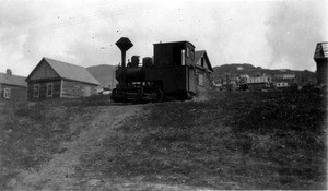 Russian locomotive, near Vladivostok