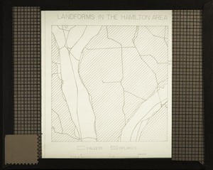 Landforms in the Hamilton area (map)