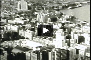 Aerial view of Shanghai, 1937