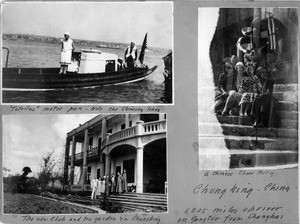 L. P. Bischoff photo album. Photos of USS Tutuila's stay in Chungking, April 28 - June 17, 1931