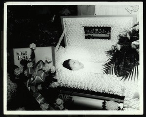 COGIC Mother Bertha Polk in coffin