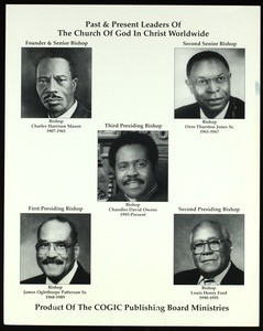 Past & present leaders of COGIC worldwide, after 1995