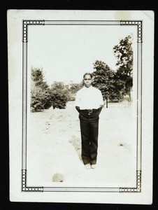 Unidentified boy, Texas