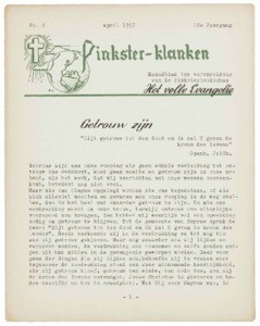 Pentecostal sounds : monthly magazine of the Pentecostal church, vol. 10 (1957), no. 04