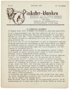 Pentecostal sounds : monthly magazine of the Pentecostal church, vol. 04 (1951), no. 10