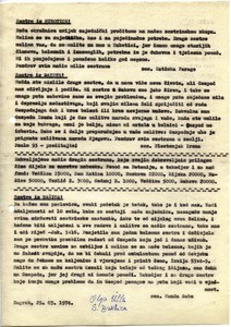 Circular letter for March 1974