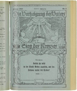 Die Verheissung des Vaters und der Sieg des Kreuzes, 1940, nr. 2