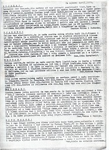 Circular letter for April 1979