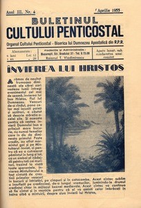 Buletinul Cultului Penticostal - Biserica lui Dumnezeu Apostolica