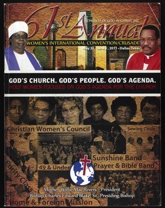 61st Annual Women's Convention of the Church of God in Christ Program