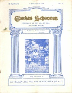 Golden sheaves, vol. 10, no. 16 (1934 August 15)