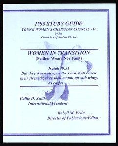 Women in transition, 1995 study guide, COGIC