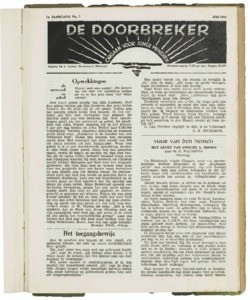 De doorbreker : orgaan voor jonge menschen