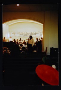 Dedication ceremony for Light of Liberty COGIC, Illinois, 1995