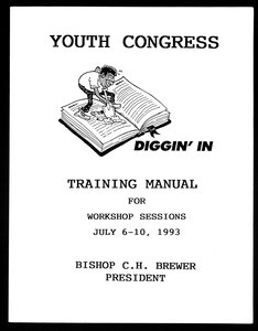 Youth congress, COGIC, training manual, 1993