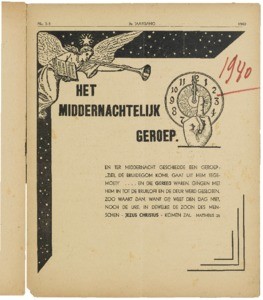 Het middernachtelijk geroep : orgaan van de Stichting Immanuël : maandblad voor de verspreiding van het Pinkster-Evangelie, vol. 03 (1940), nr. 02-03