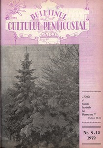 Buletinul Cultului Penticostal - Biserica lui Dumnezeu Apostolica