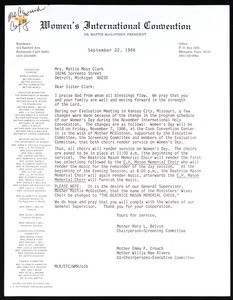 Belvin & Crouch, letter, 1986, to Ford (copy 2)