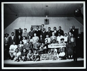 Unidentified group of people, COGIC, Dallas?