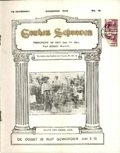 Golden sheaves, vol. 11, no. 15 (1935 August 1)
