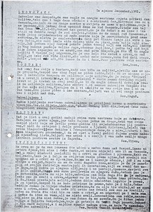 Circular letter for December 1981