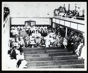 Funeral, Bertha Polk, Dallas