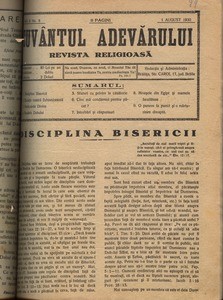 Buletinul Bisericii lui Dumnezeu Apostolice Penticostale