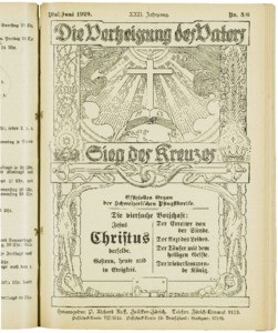 Die Verheissung des Vaters und der Sieg des Kreuzes, 1929, nrs. 5 & 6