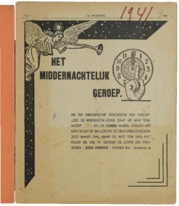 Het middernachtelijk geroep : orgaan van de Stichting Immanuël : maandblad voor de verspreiding van het Pinkster-Evangelie, vol. 04 (1941), nr. 01