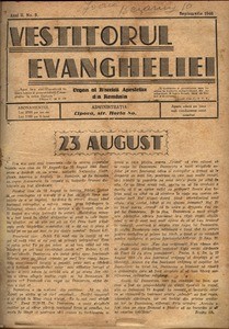 The herald of Gospel, 1946, vol, 2, no. 9 = Vestitorul Evangheliei, 1946, anul II, nr 9