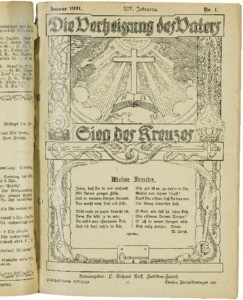 Die Verheissung des Vaters und der Sieg des Kreuzes, 1921, nr. 1
