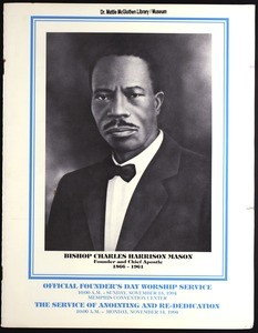 87th Annual Holy Convocation of the Church of God in Christ, Founder's Day Worship Service