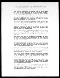 Obituary, Annie Mae Ellison