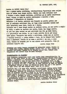 Circular letter for February 1976