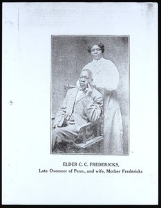 COGIC Elder C.C. Fredericks and wife