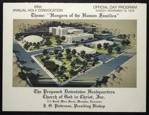 69th Annual Holy Convocation of the Church of God in Christ Day Program