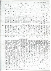 Circular letter for March 1980
